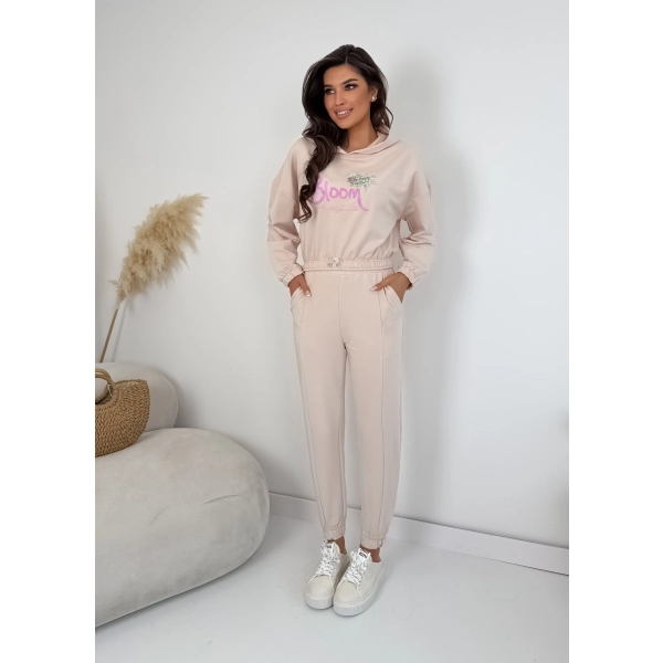 Komplet dresowy damski BLOOM MOJO – bluza + spodnie premium